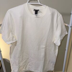 H&M Cream Short Sleeve Tee